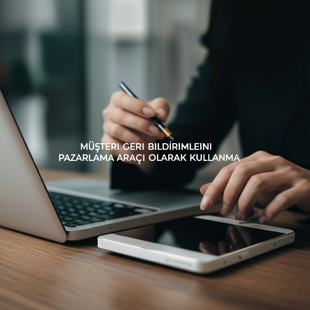 Müşteri Geri Bildirimlerini Pazarlama Aracı Olarak Kullanma.